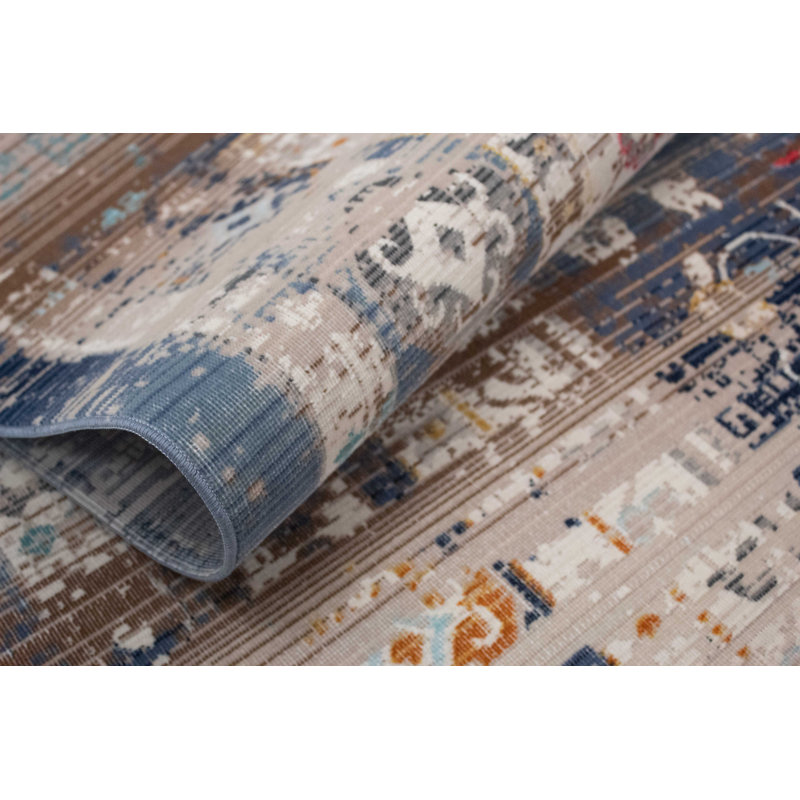 Morvant Oriental Indoor Rug, Rectangle 5'3" x 7'10"