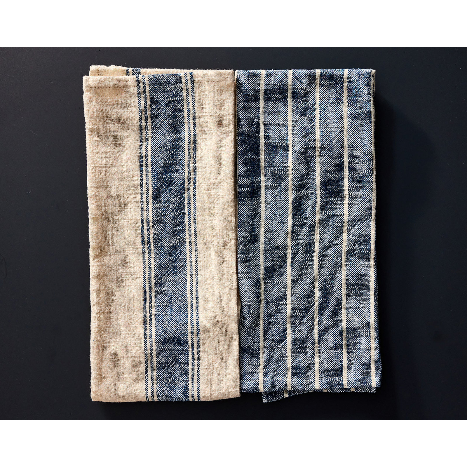 Canvas Home Indigo Cotton Tea Towel