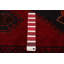 Zaylaa One-of-a-Kind 4'4" X 12'10" 1990s Runner Wool Area Rug Red