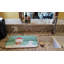 Tapis de séchage labrador Snowman Christmas-38439418