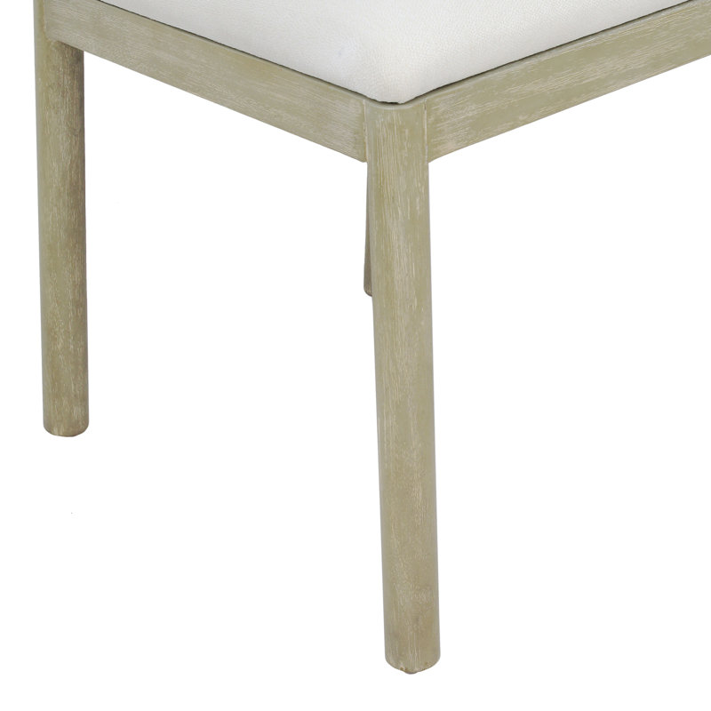 Chaise tissée en ruppie maritime, Tanné