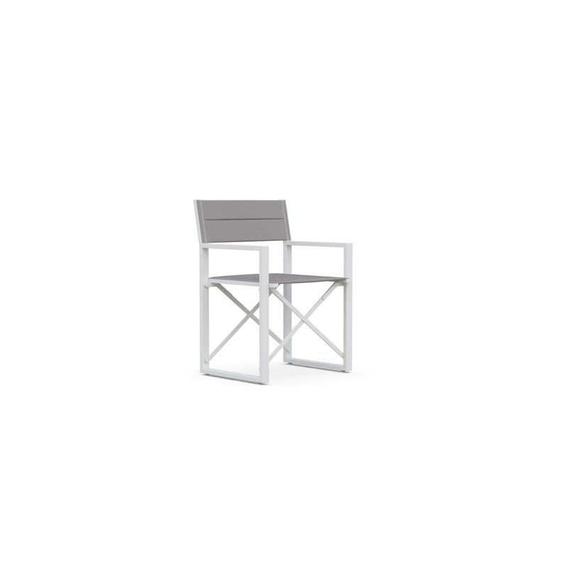 Amalfi Director's Chair White, White