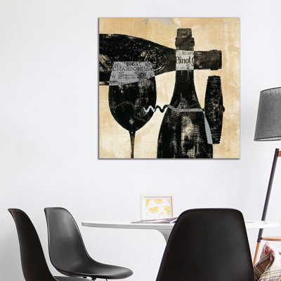 Wine Selection I by Daphne Brissonnet - Wrapped Canvas Gallery-Wrapped Canvas Giclée