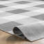 Tapis gris lavable à la machine Micheal Farmhouse-825544507