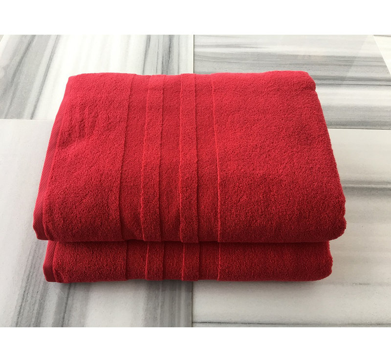 Ritz Hand Towel Sets, Red
