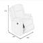 Fauteuil inclinable en velours côtelé 1 pièce-121071758