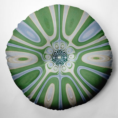 Abstract Reversible Throw Pillow