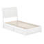 Lit plateforme en bois massif Lamayia avec pied de lit et tiroirs de rangement-832896269-832896265
