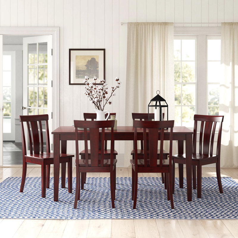 Ensemble repas 6 personnes Alexa-Mae, Baie antique