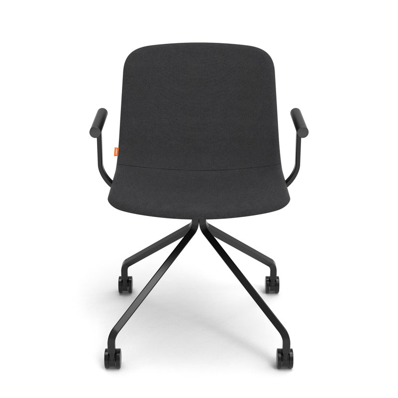 Chaise de travail Key Key, Natté gris anthracite