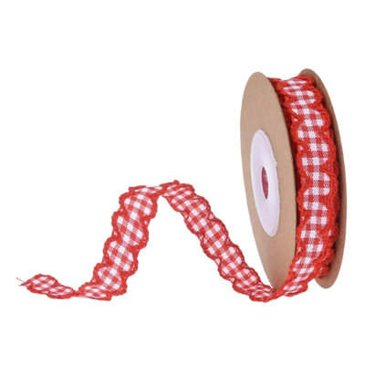 Classic Plaid Ribbon Hair Clip Headband With Bow Curtain Edging Wavy Ear Ribbon