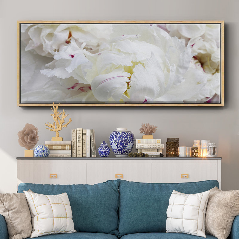 Breathless VI- Framed Canvas, 24" H x 60" W