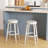 Nickolette Swivel Upholstered Counter Stool with Solid Wood Frame-965323767-965323764