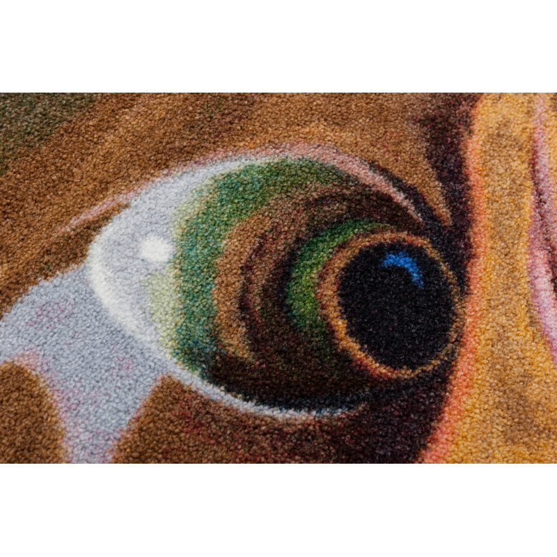 Iaeger Indoor Rug, Round 7'7"