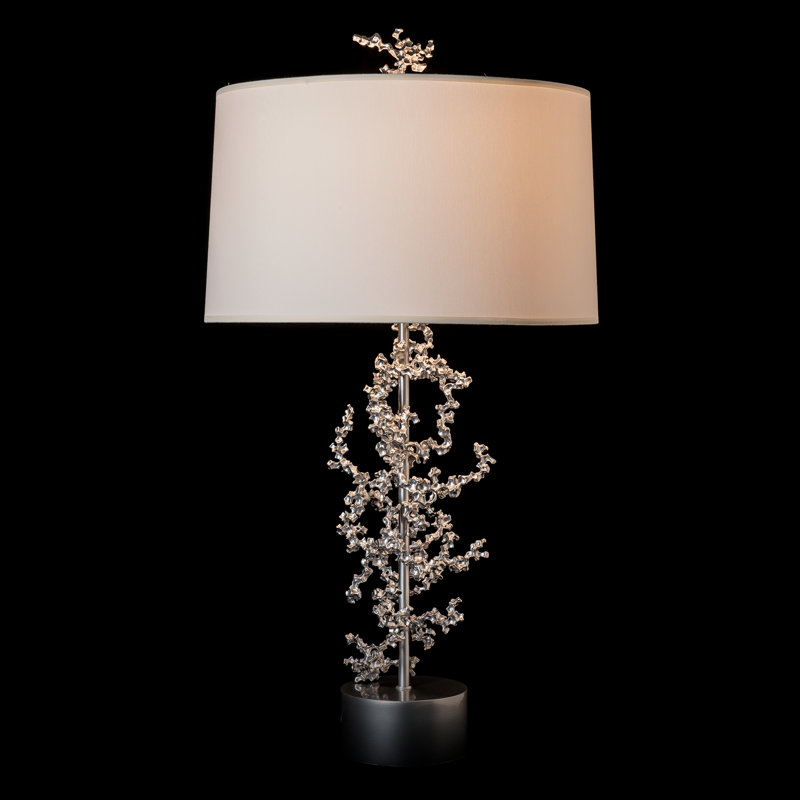 Coral Table Lamp, Sterling, Sterling