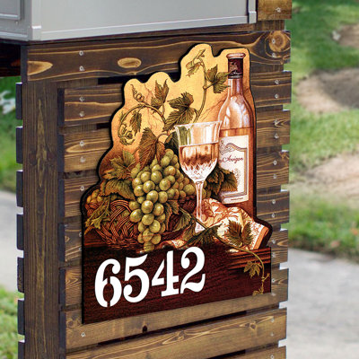 Support mural pour amateurs de vin