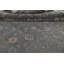 Tapis oriental en laine gris