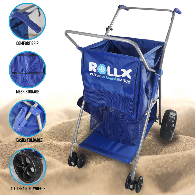 Sacs et rangement pliables pour chariots