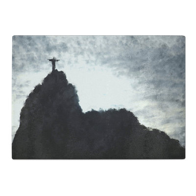 Christ the Redeemer in Rio Vol.1 Painting Chopping Board