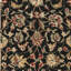 Tapis vert / noir en laine crocheté à la main Helena-1924674694