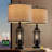 Jacolbi 23.75" H Metal Touch Table Lamp with USB Port