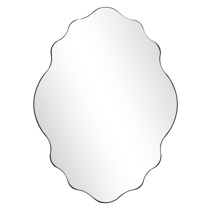 Chinenyenwa Solid Wood Asymmetrical Mirror