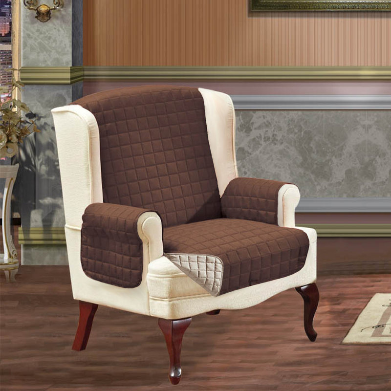 Housse pour chaise avec accoudoirs , Brown