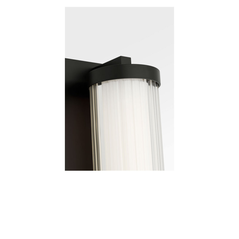 Meuble-lavabo Weston à DEL, Nuit noire, H 4,25 po x l 28 po x P 3,87 po