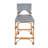Estela Rattan Counter Stool, Navy Blue/White-101833064