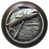 Antique Pewter / Dark Walnut Wood