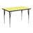 Goddard 24''W x 48''L Rectangular HP Laminate Activity Table - Adjustable Legs-9892167-98429643