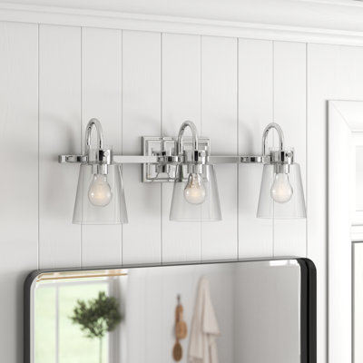 Éclairage pour meuble-lavabo 3 lumières à intensité variable