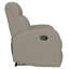 Causeuse inclinable beige / brun clair-945634056