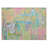 Machine Washable Indoor/Outdoor Christain ACN1342 Pink Rug-109533009