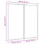 Wall Reversible Whiteboard-1923865270