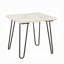 Table de bout en marbre blanc Modern Elegance-1184137026