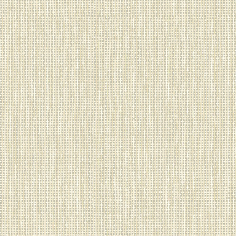 Papier peint adhésif en faux rotin texturé, Beige