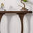 Solid wood minimalist console table-1873734858