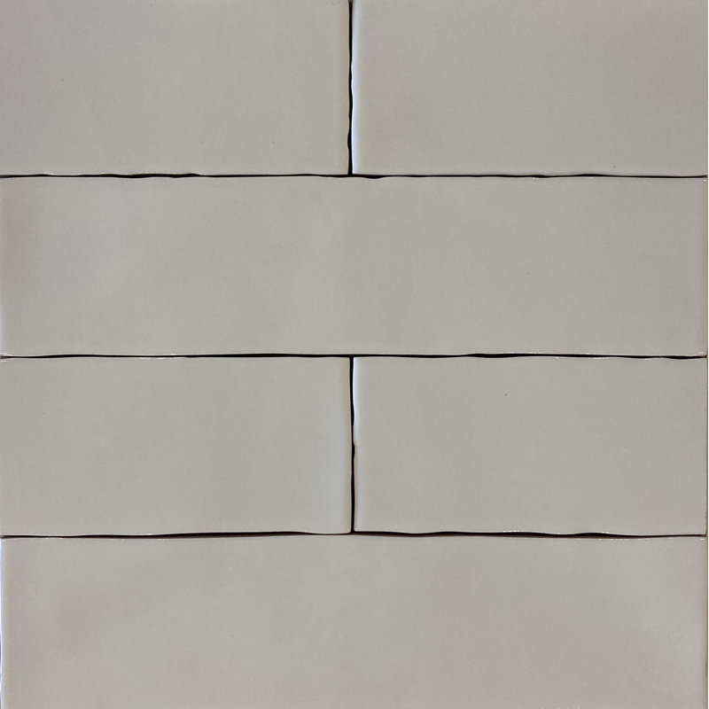 Guastavino 3" x 12" Ceramic Subway Tile, Arctic White