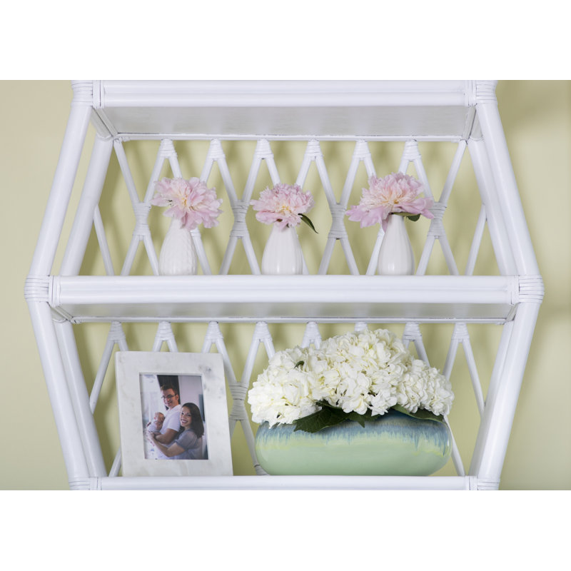 Hollywood Etagere Bookcase, White
