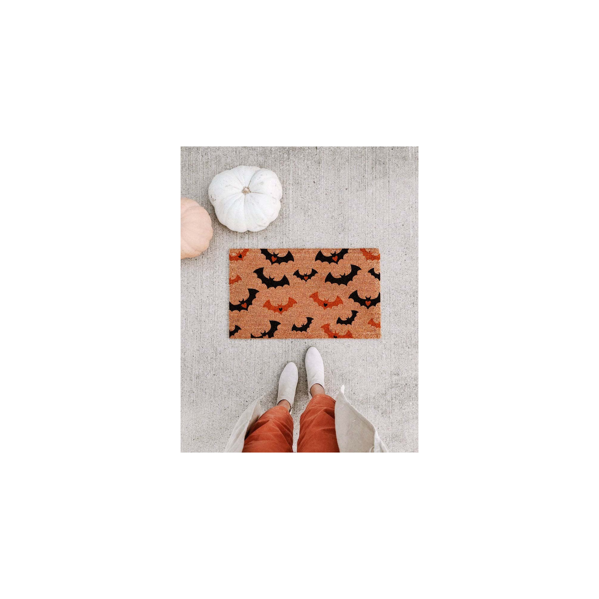 Dubree Non-Slip Halloween Outdoor Doormat, 22" W x 36" L