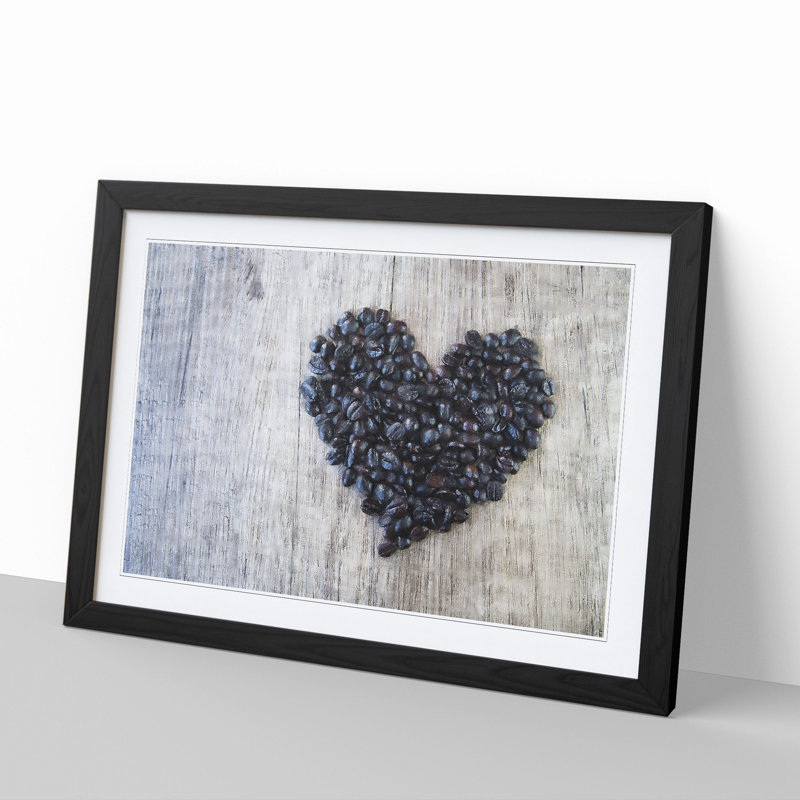 Coffee Beans Vol.1 - Framed Print, Black Framed, 36cm H x 48cm W x 2cm D