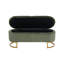 Corduroy Upholstered Storage Bench-863404941-863404943
