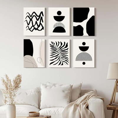 6 Piece Wrapped Canvas Print