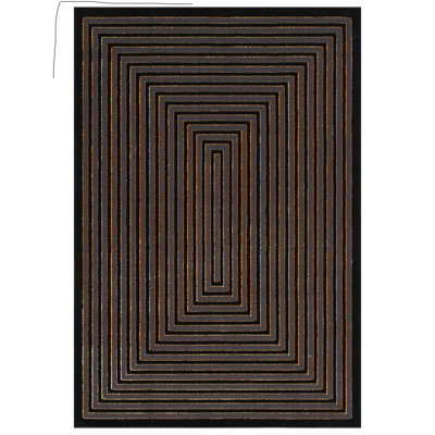 Geometric Berber Area Rug