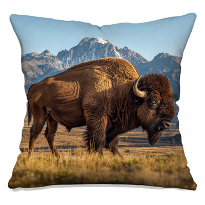 Coussins Majestic Bison Mountain