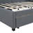 Upholstered Daybed with 2 Storage Drawers Sofa Bed Frame No Box Spring Needed, Linen Fabric