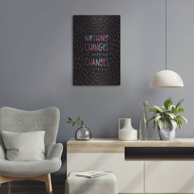 "Rien ne change" par Rachel Nieman