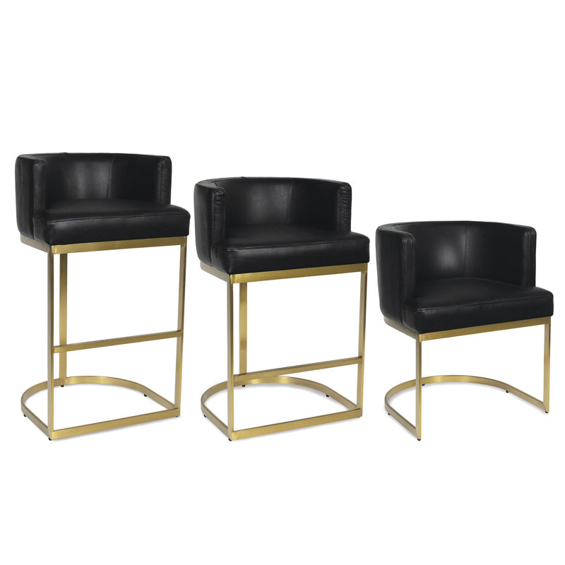 Owen Leather Stool