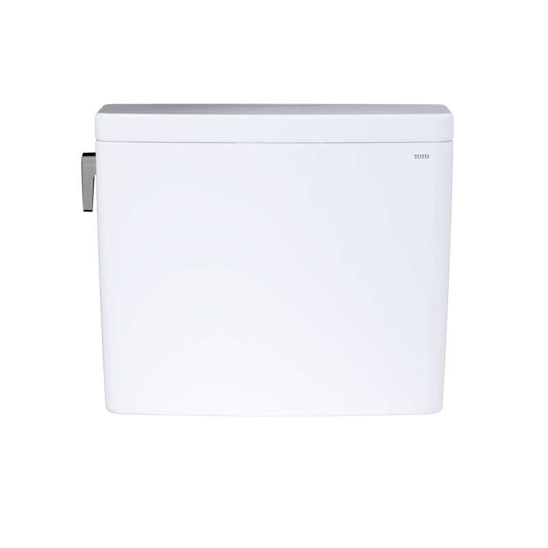 Réservoir de toilette TOTO Glaston 1,28 GPF, blanc coton - ST472EA # 01, Cotton White, Gauche